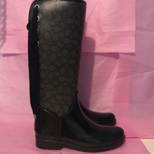 Coach Rainboots